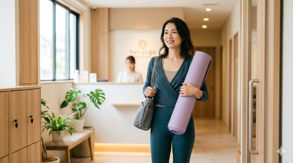 ヨガマット　悩む