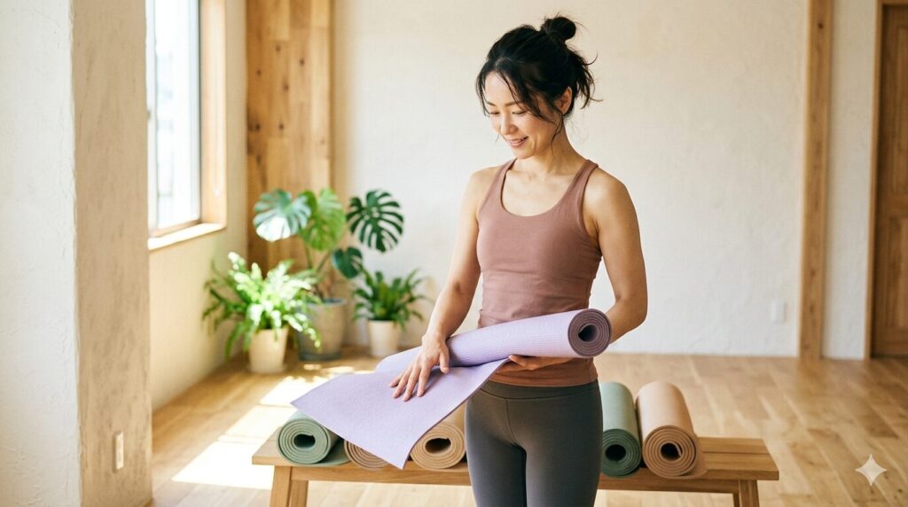 ヨガマット　初心者