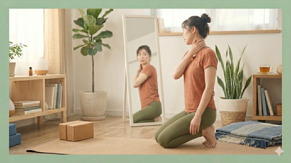 ヨガ　女　あるある１