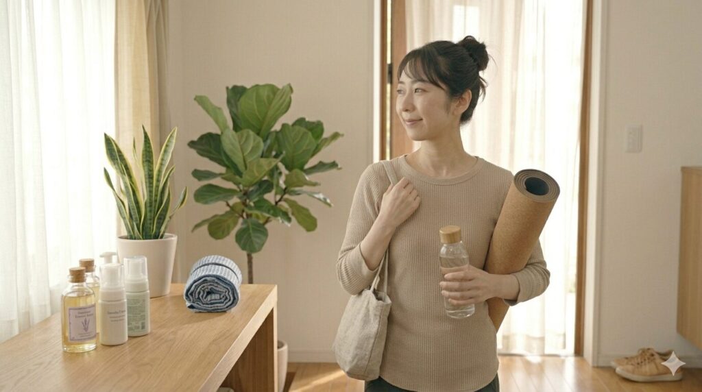 ヨガ　女　あるある6