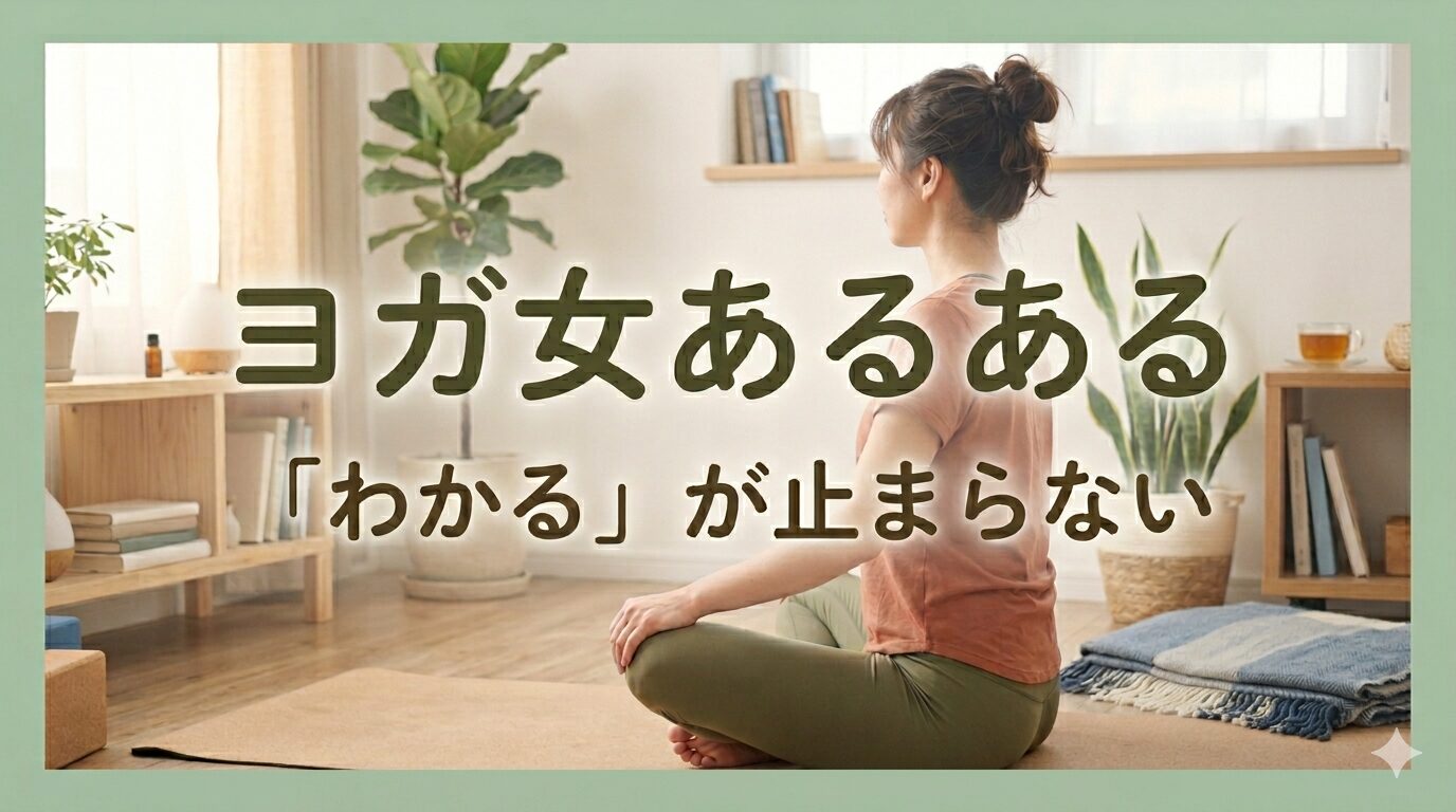 ヨガ　女　あるある