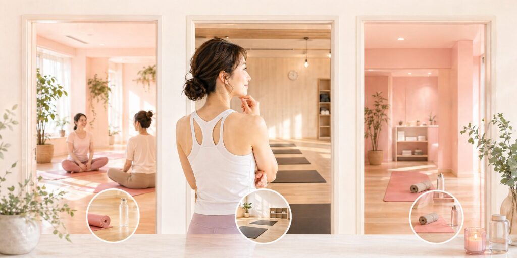 ホットヨガ　比較３